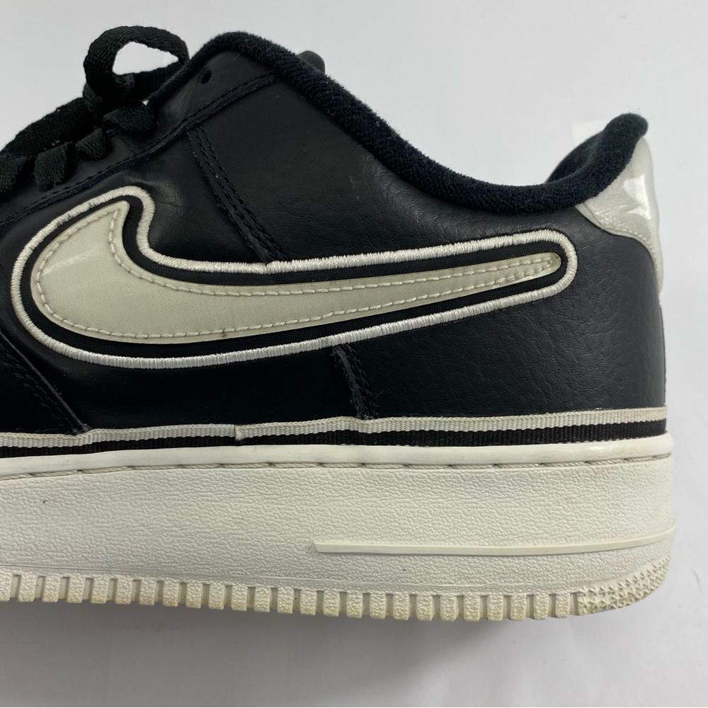 NIKE AIR FORCE 1 Low 07 LV8 Sport AF1 Black White Men’s 12 AJ 7748-001 Sneakers - Picture 11 of 16